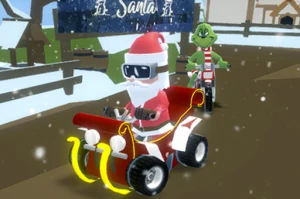 Grinch Chase Santa - Play Free Best Adventure Online Game on JangoGames.com