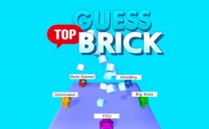 Guess Top Brick - Play Free Best arcade Online Game on JangoGames.com