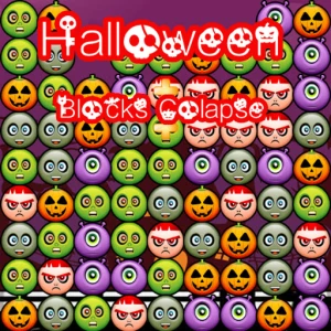 Halloween Blocks Collaspse Delux - Play Free Best Puzzle Online Game on JangoGames.com