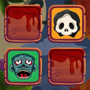 Halloween Faces Memory - Play Free Best Puzzle Online Game on JangoGames.com