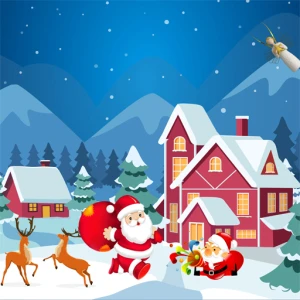 Happy Christmas Slide - Play Free Best Puzzle Online Game on JangoGames.com
