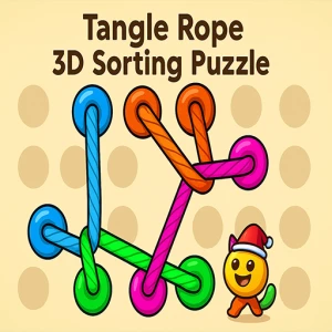 Hazel Tangle Rope 3D: Sorting Puzzle - Play Free Best Puzzle Online Game on JangoGames.com