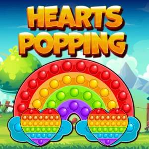 Hearts Popping - Play Free Best Puzzle Online Game on JangoGames.com