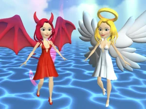 Heaven or Hell?! The choice is yours! - Play Free Best casual Online Game on JangoGames.com