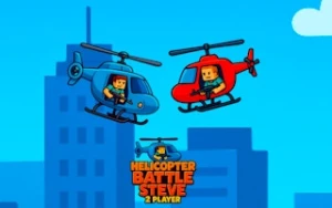 Helicopter Battle Steve 2 Player - Play Free Best two-player Online Game on JangoGames.com