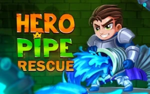 Hero Pipe Rescue - Play Free Best puzzle Online Game on JangoGames.com