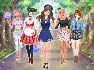 High School Anime Dress Up - Play Free Best Dress-up Online Game on JangoGames.com