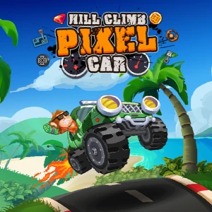 Hill Climb Pixel Car - Play Free Best Racing & Driving Online Game on JangoGames.com