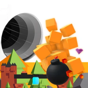 Hole vs Bombs - Play Free Best Casual Online Game on JangoGames.com