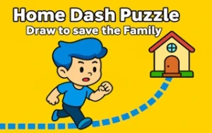 Home Dash Puzzle Draw to Save the Family - Play Free Best drawing Online Game on JangoGames.com