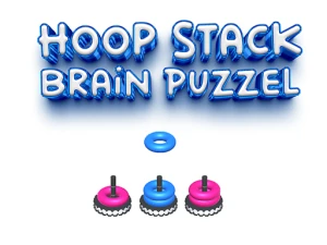 Hoop Stack Brain Puzzel Game - Play Free Best Hypercasual Online Game on JangoGames.com