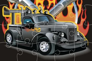 Hot Rod Jigsaw - Play Free Best Puzzle Online Game on JangoGames.com