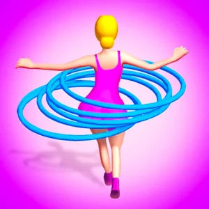 Hula Hoops Rush - Play Free Best Agility Online Game on JangoGames.com