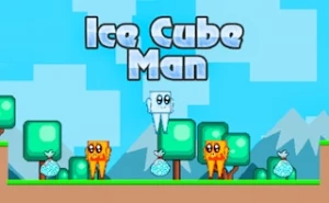 Ice Cube Man - Play Free Best adventure Online Game on JangoGames.com