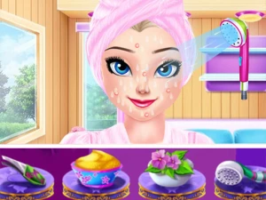 Ice Princess Holiday Spa Relax - Play Free Best Care Online Game on JangoGames.com