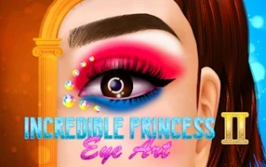 Incredible Princess Eye Art 2 - Play Free Best kids Online Game on JangoGames.com