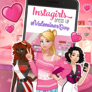 Instagirls Valentines Dress Up - Play Free Best Dress-up Online Game on JangoGames.com