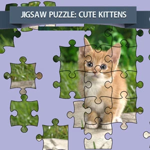Jigsaw Puzzle: Cute Kittens - Play Free Best Jigsaw Online Game on JangoGames.com