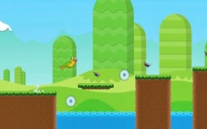 Jumping Frog Adventure - Play Free Best platformer Online Game on JangoGames.com