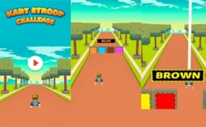 Kart Stroop Effect Challenge - Play Free Best racing Online Game on JangoGames.com