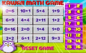 Kawaii Math Game - Play Free Best math Online Game on JangoGames.com