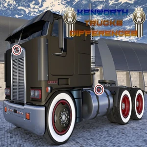 Kenworth Trucks Differences - Play Free Best Casual Online Game on JangoGames.com