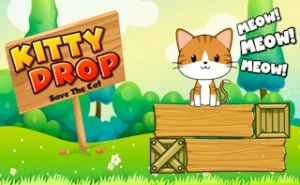 Kitty Drop - Play Free Best animal Online Game on JangoGames.com