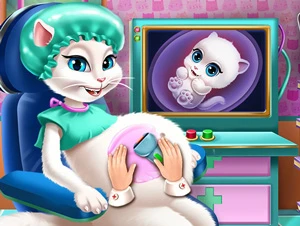 Kitty Pregnant Checkup - Play Free Best Care Online Game on JangoGames.com