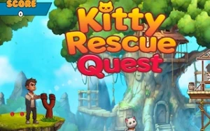 Kitty Rescue Quest - Play Free Best cats Online Game on JangoGames.com