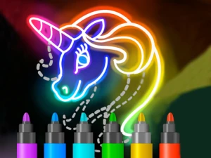 Learn to Draw Glow Cartoon - Play Free Best Art Online Game on JangoGames.com