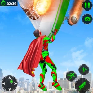 Light Speed Superhero Rescue Mission - Play Free Best Battle Online Game on JangoGames.com