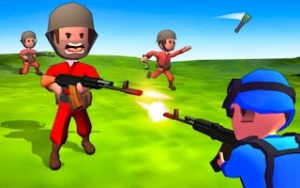 Little Commander. Red vs Blue - Play Free Best Strategy Online Game on JangoGames.com