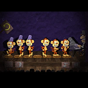 Logical Theatre Six Monkeys - Play Free Best Casual Online Game on JangoGames.com