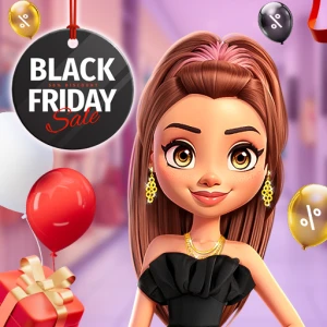 Lovie Chics Black Friday Shopping - Play Free Best Dress-up Online Game on JangoGames.com