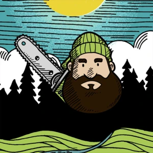 Lumberjack Coloring - Play Free Best Art Online Game on JangoGames.com