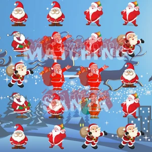 Matching Santa - Play Free Best Puzzle Online Game on JangoGames.com