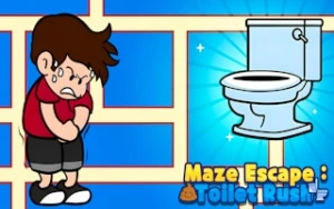 Maze Escape Toilet Rush - Play Free Best puzzle Online Game on JangoGames.com