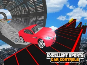 Mega Car Ramp Impossible Stunt Game - Play Free Best Casual Online Game on JangoGames.com