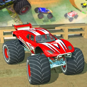 Mega Ramp Monster Truck Race - Play Free Best .IO Online Game on JangoGames.com