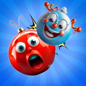 Merge Balls New Years Toys in 3D! - Play Free Best Casual Online Game on JangoGames.com