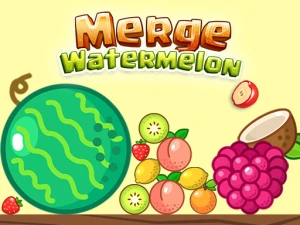 Merge Watermelon - Play Free Best Puzzle Online Game on JangoGames.com