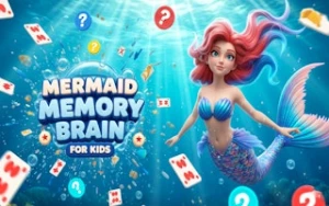 Mermaid Memory Brain for Kids - Play Free Best memory Online Game on JangoGames.com