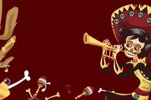Mexican Skeleton Party Difference - Play Free Best Puzzle Online Game on JangoGames.com
