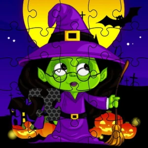 Midnight Halloween Jigsaw - Play Free Best Puzzle Online Game on JangoGames.com