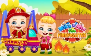 Mike And Mia The FIrefighter - Play Free Best kids Online Game on JangoGames.com