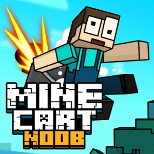 Mine Cart Noob - Play Free Best Adventure Online Game on JangoGames.com