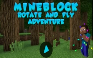 Mineblock Rotate and Fly Adventure - Play Free Best hyper-casual Online Game on JangoGames.com