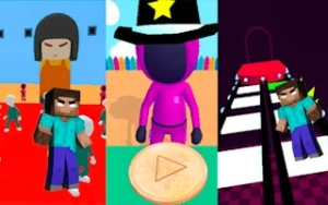 Minecraft At Squid Game 2 - Play Free Best action Online Game on JangoGames.com