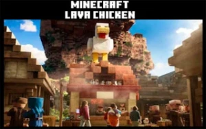 Minecraft Lava Chicken - Play Free Best action Online Game on JangoGames.com