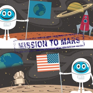 Mission To Mars Differences - Play Free Best Puzzle Online Game on JangoGames.com